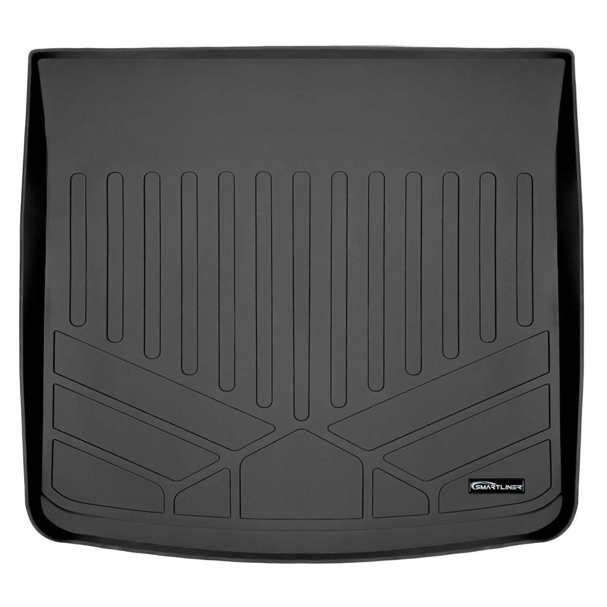 SD0446-N1 All Weather Protection Cargo Liner Behind the 2nd Row Seats for 2019-2023 Lincoln Nautilus, Black