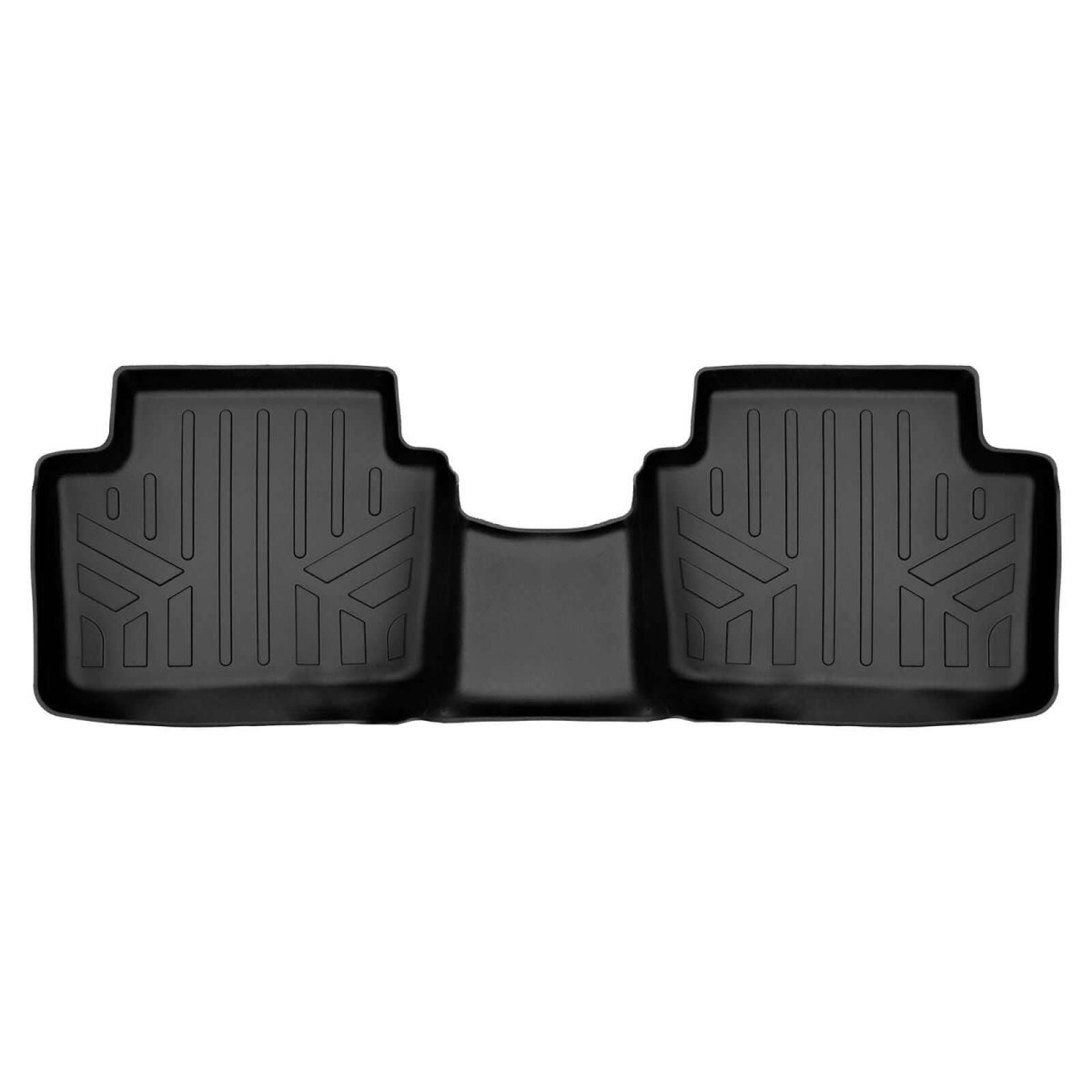 All Weather 2nd Row Floor Mat Liners - Black - FWD Models - Durable Protection
