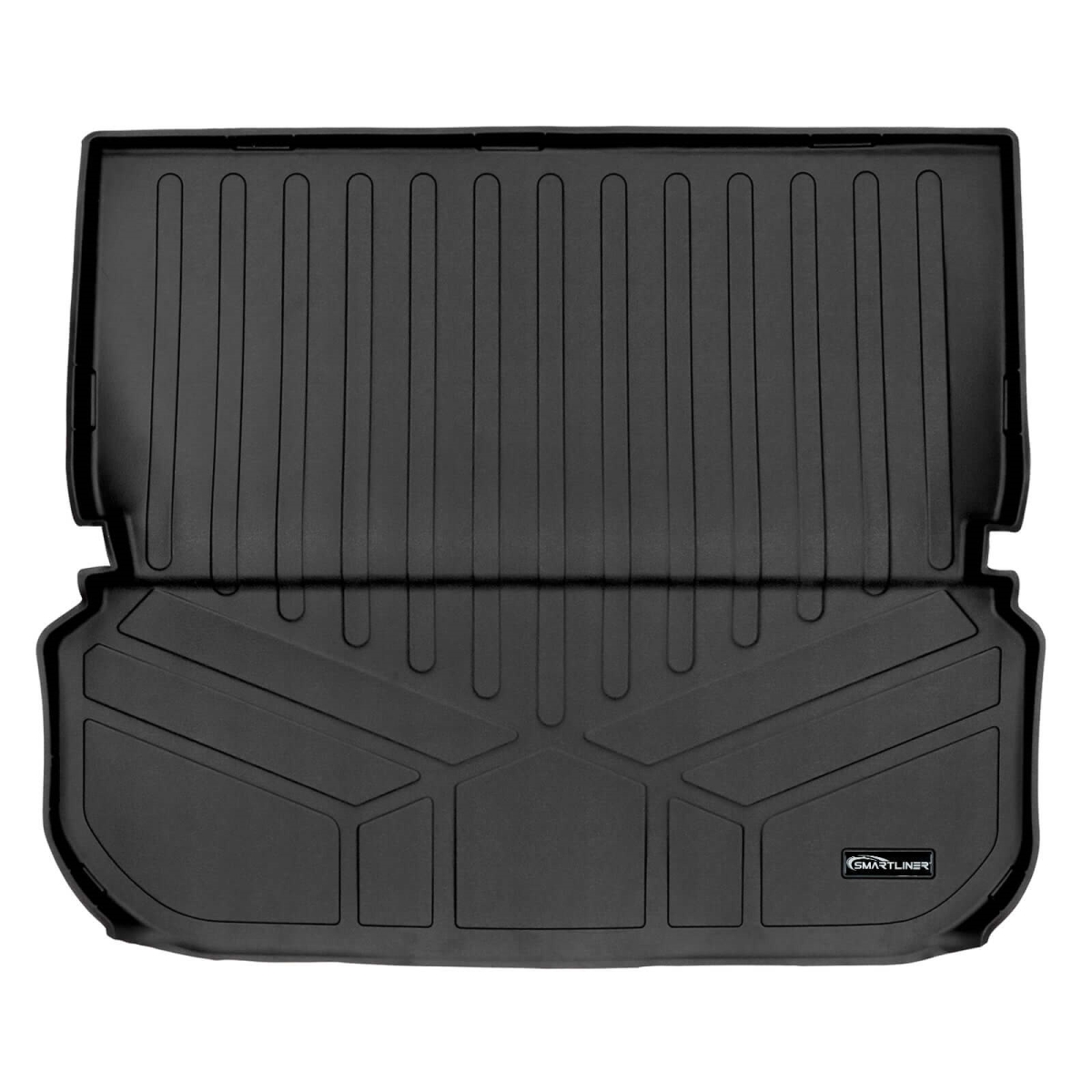 SD0579 All Weather Cargo Liner Mat Behind 2nd Row for 2022-2023 Infiniti QX60, Black