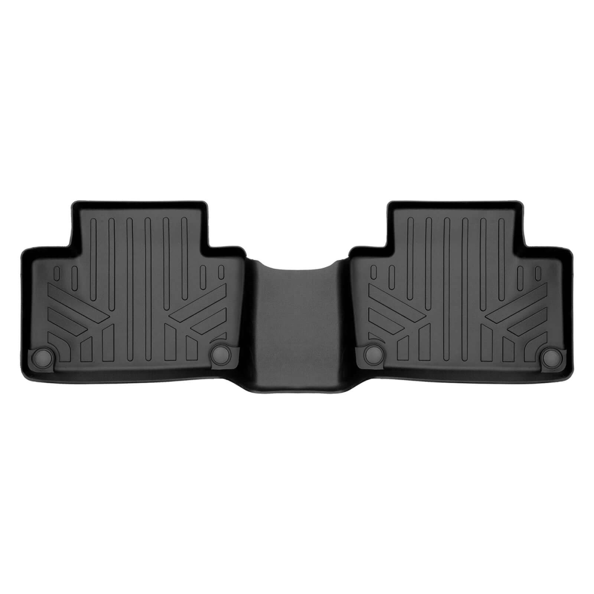 2nd Row Floor Mat Liner - Black - Compatible with 2020-2023 Volvo XC90