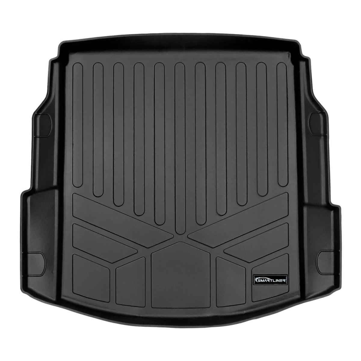 SD0678 All Weather Protection Cargo Liner Behind the 2nd Row Seats for 2019-2025 Audi A8 L, Black
