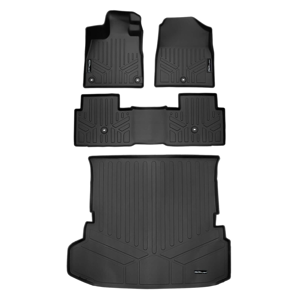 SA0688 All Weather Cargo Liner - Black - 2nd Row - Precision Fit
