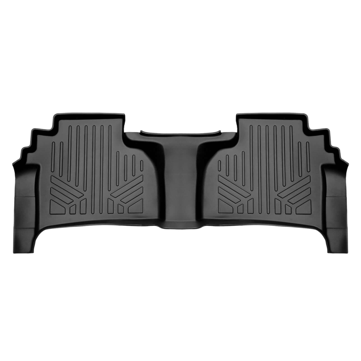 2nd Row Floor Liners - Black - Compatible with 2019-2023 Chevrolet Silverado 1500