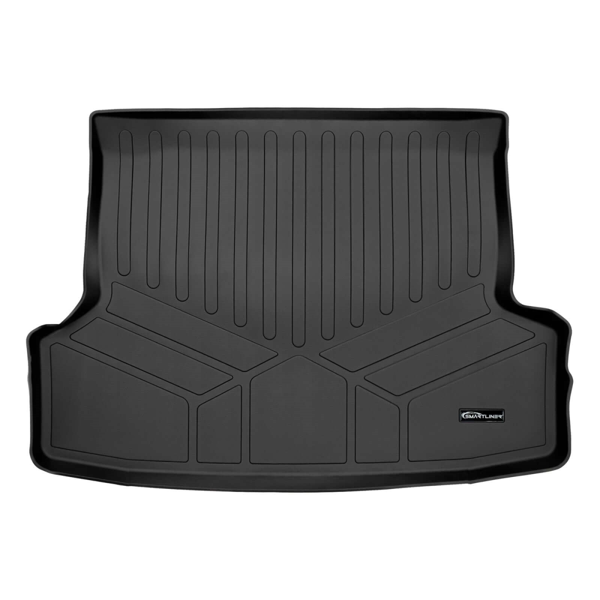 SD0682 All Weather Protection Cargo Liner Behind the 2nd Row for 2017-2023 Subaru Impreza, Black