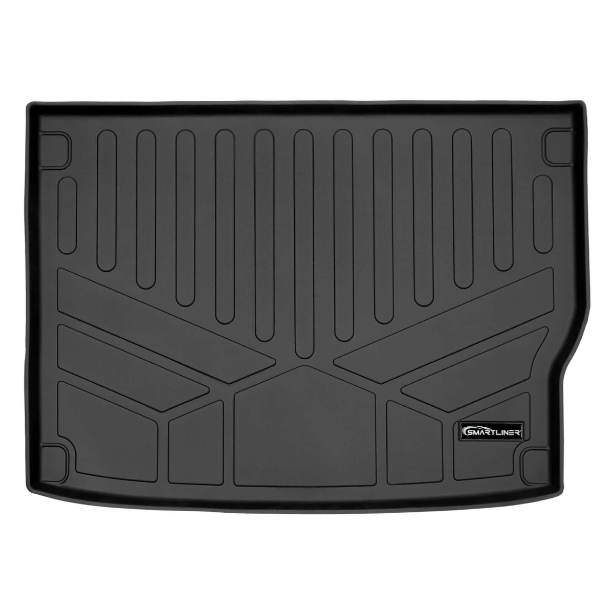 SD0683 All Weather Protection Cargo Liner Behind the 2nd Row for 2018-2022 Kia Niro, Black