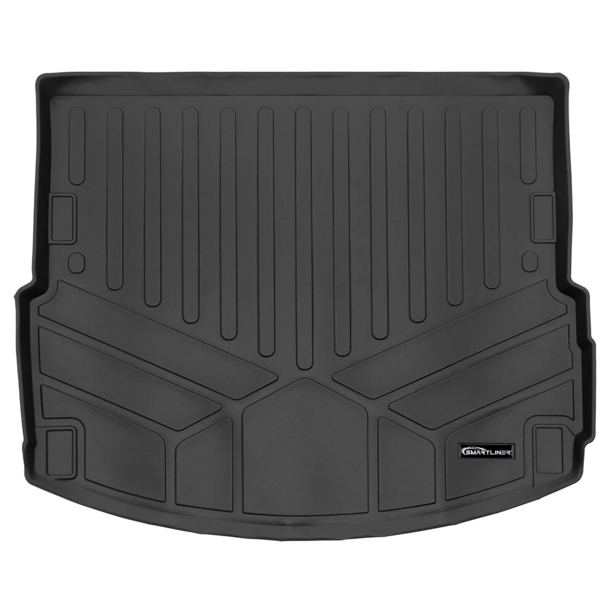SD0701 All Weather Protection Cargo Liner Behind the 2nd Row for 2020-2023 Land Rover Discovery Sport, Black