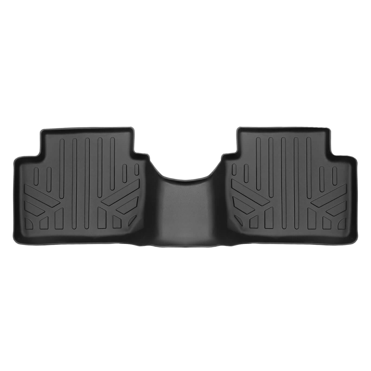 All Weather Floor Mat Liners - Black - 2nd Row - Durable Protection