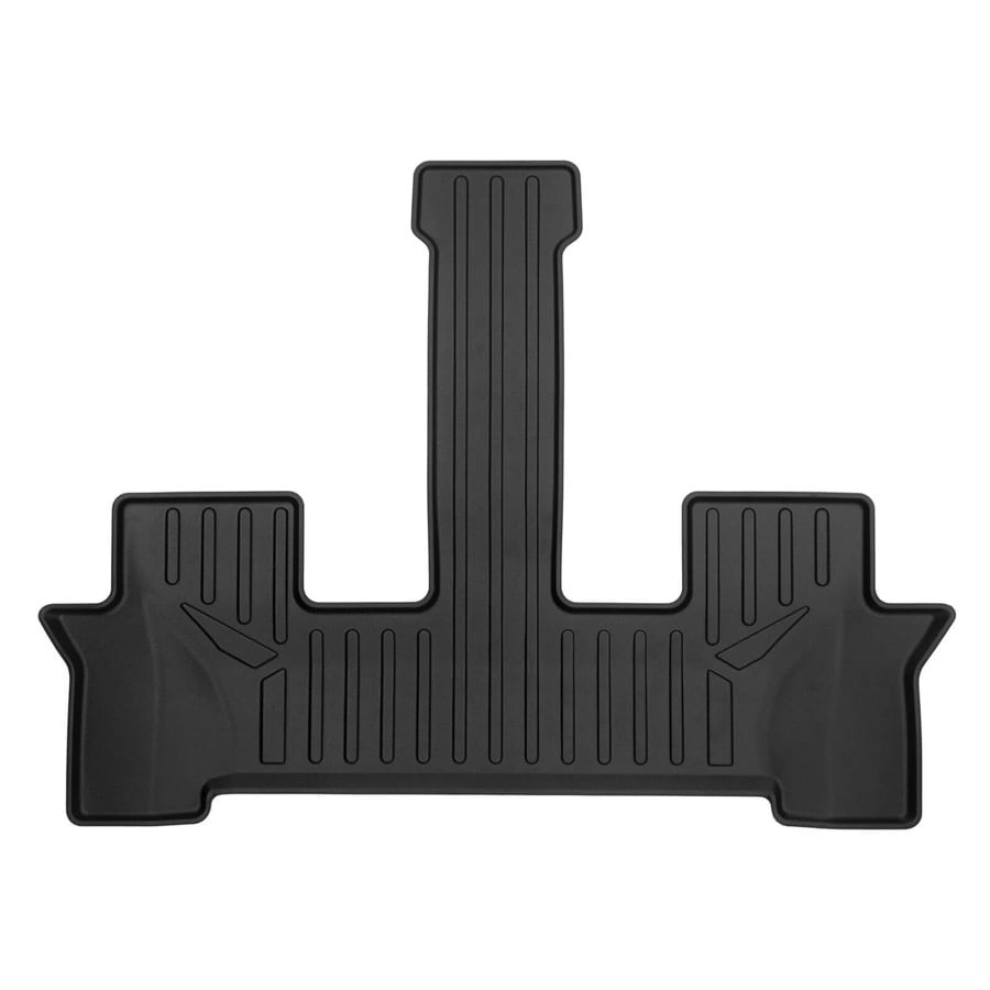 C0548 Custom Fit 3rd Row Floor Mat Liner Set with 2nd Row Bucket Seats No Console for 2021-2023 Kia Sorento, Black