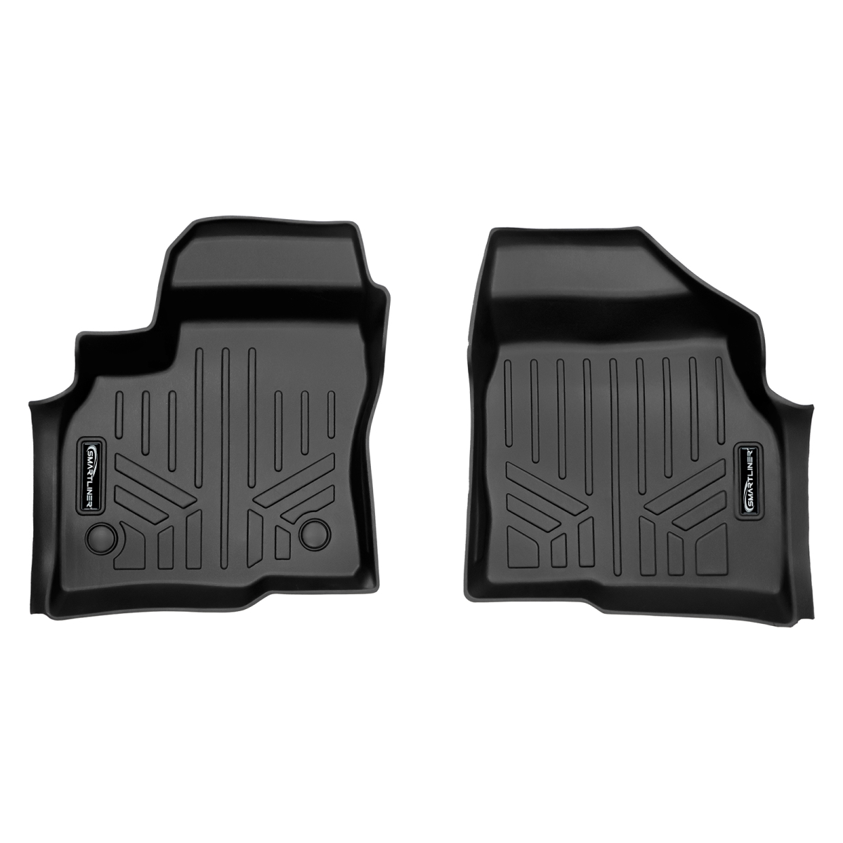 SA0673-N2 1st Row Custom Fit Floor Liners for 2025 Chevrolet Bright Drop EV