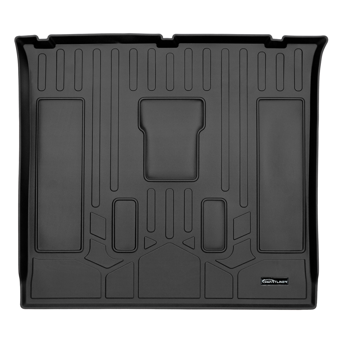 SD0045-N3 Cargo Custom Fit Floor Liners for 2007-2014 GMC Yukon 7 & 8 Passenger
