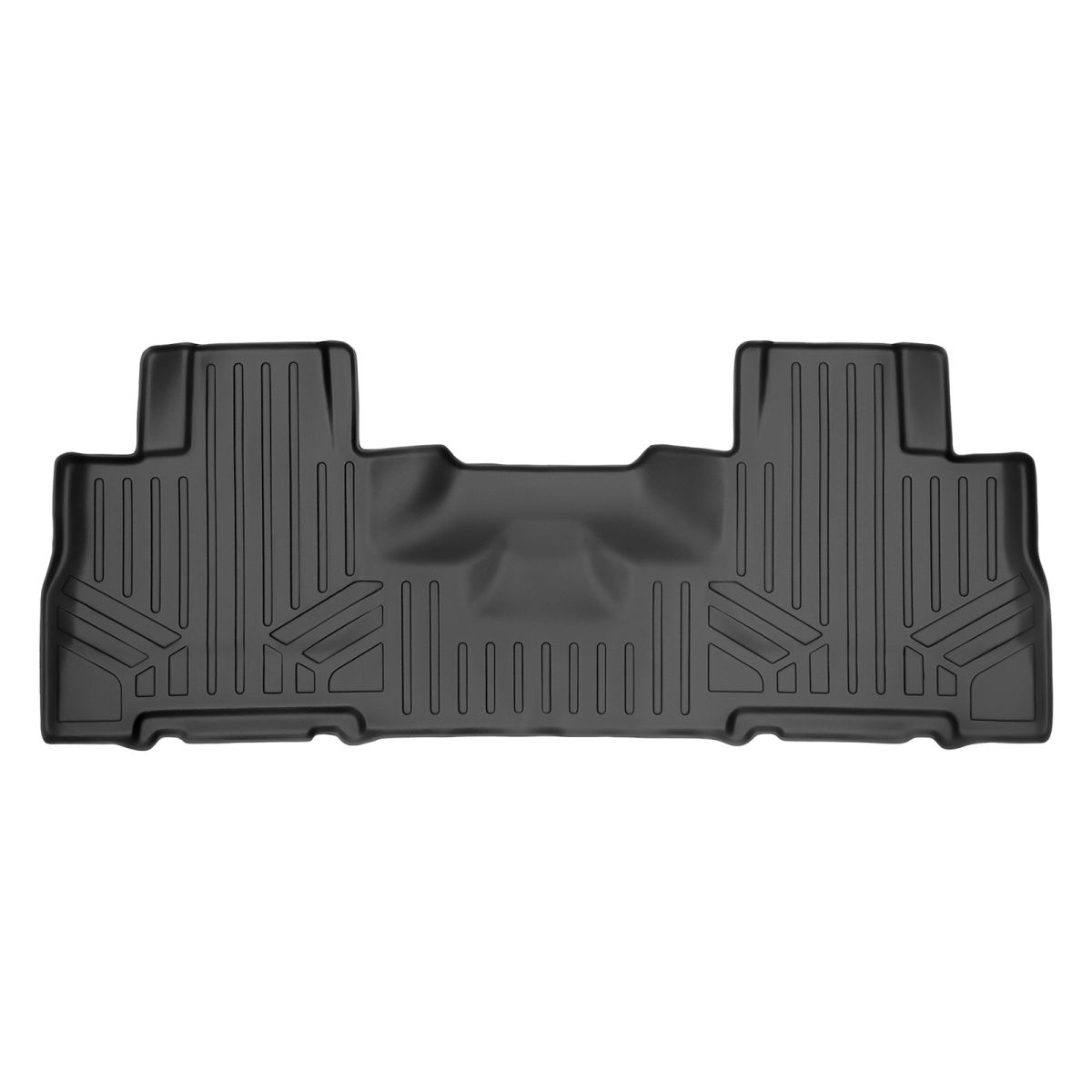 SB0303-N2 2nd Row Custom Fit Floor Liners for 2007-2010 Ford Expedition EL 7 Passenger