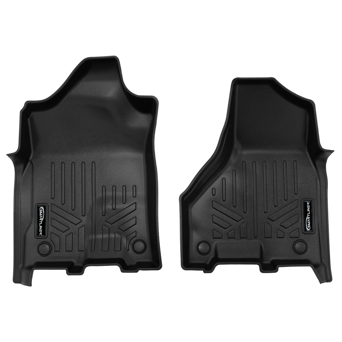 SA0450-N1 1st Row Custom Fit Floor Liners for 2019-2025 Ram 3500 Mega Cab & Crew Cab