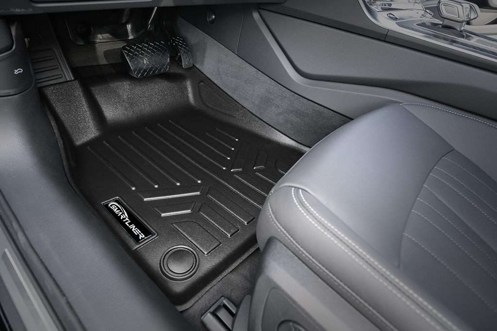 SA0557-B0557-D0558-N1 3 Rows Custom Fit Floor Liners for 2021-2025 Audi RS 7