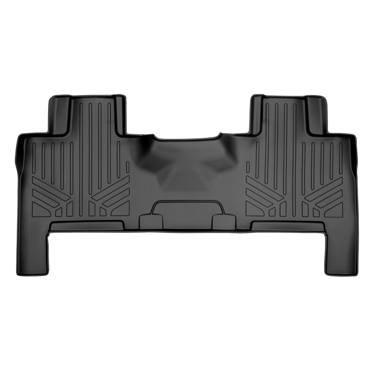 SB0183-N2 2nd Row Custom Fit Floor Liners for 2007-2010 Ford Expedition EL 8 Passenger