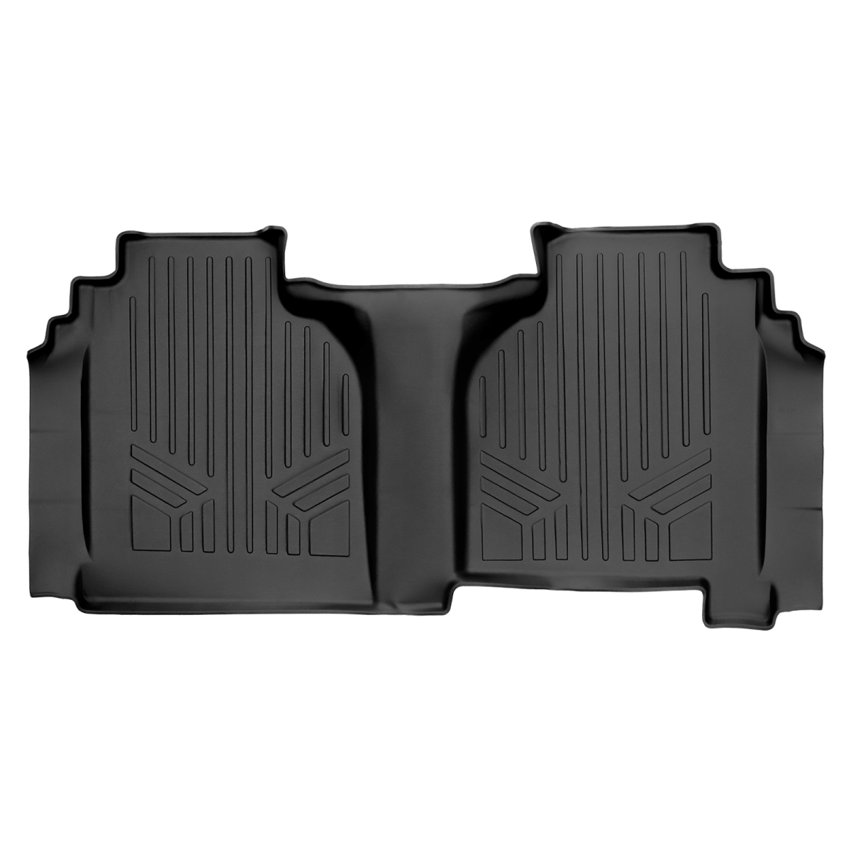 SB0402-N1 2nd Row Custom-Fit Floor Liners for 2020-2025 Chevrolet Silverado 2500 HD Double Cab