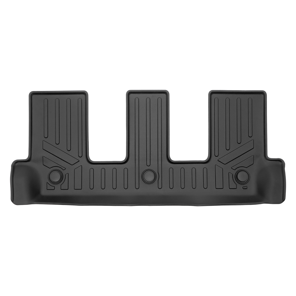 SC0698-N1 3rd Row Custom Fit Floor Liners for 2025 Rivian R1S
