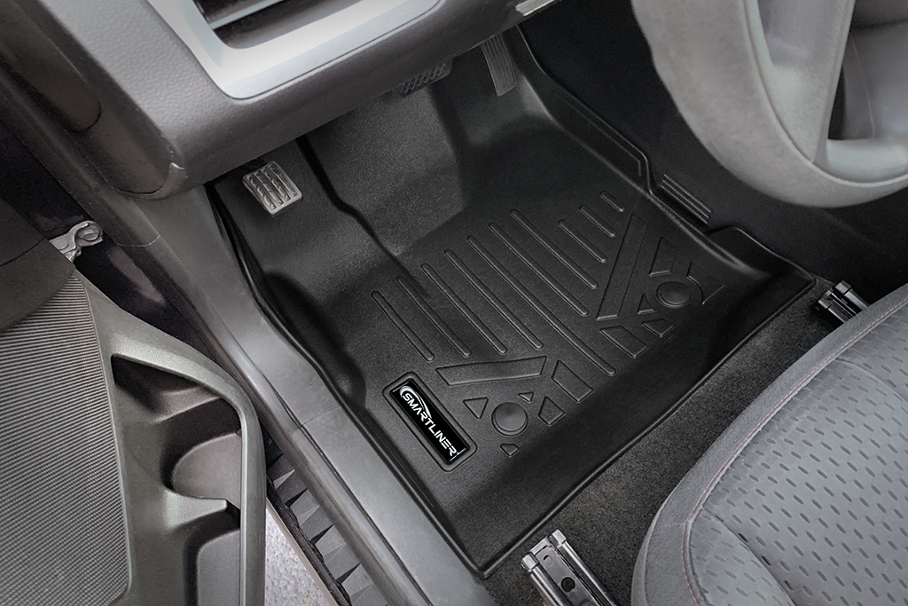 SA0119-B0070-D0070-N2 3 Rows Custom Fit Floor Liners for 2010-2011 Chevrolet Equinox