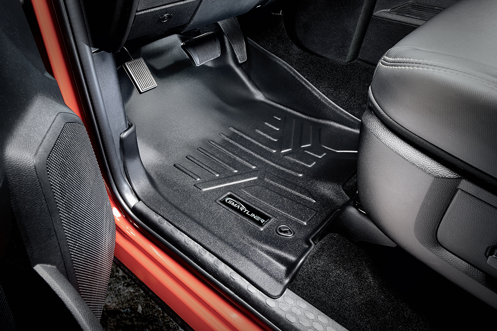 SA0247-B0305-N1 2 Rows Custom Fit Floor Liners for 2013-2018 Ram 2500 Mega Cab