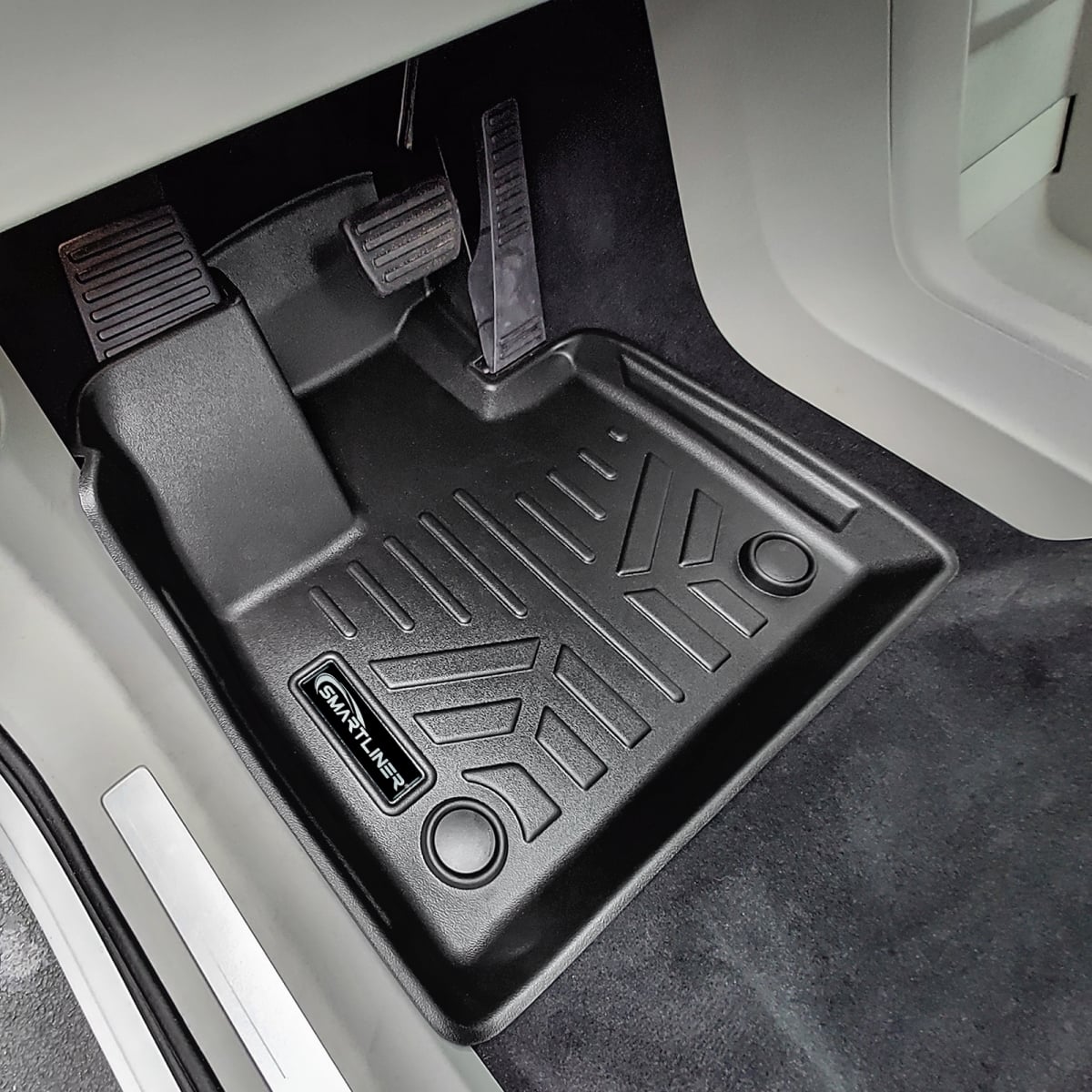 SA0777-B0777-D0777 3 Rows Custom Fit Floor Liners for 2025 Volvo EX90 6 & 7 Passenger