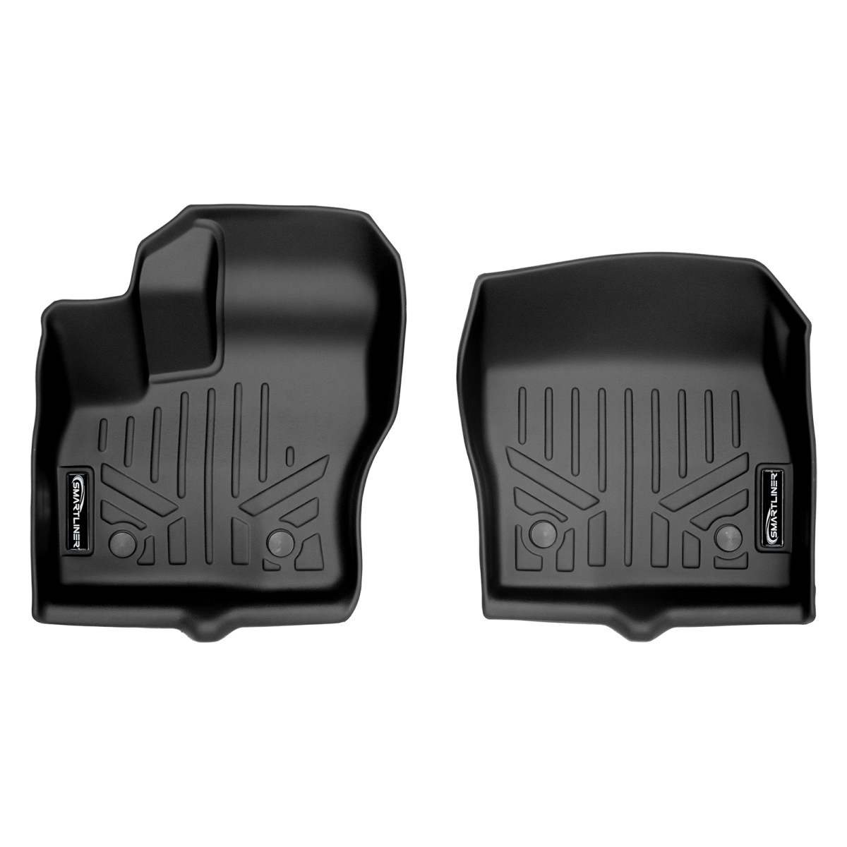 SA0328-N1 1st Row Custom Fit Floor Liners for 2018-2020 Ford Transit with Connect Cargo Van & Passenger Van
