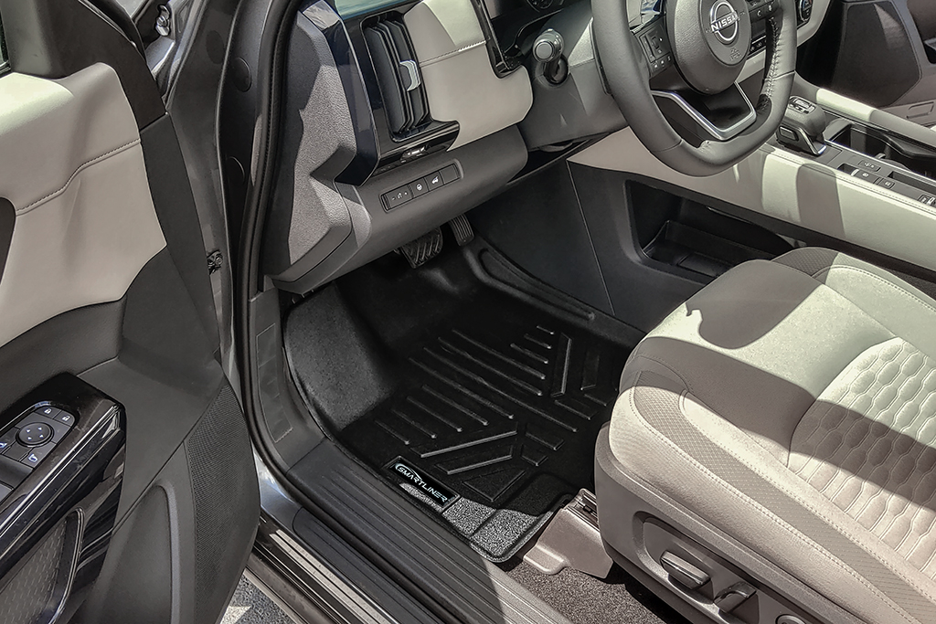 SA0567-B0567-C0579-N1 3 Rows Custom Fit Floor Liners for 2022-2025 Nissan Pathfinder 7 & 8 Passenger