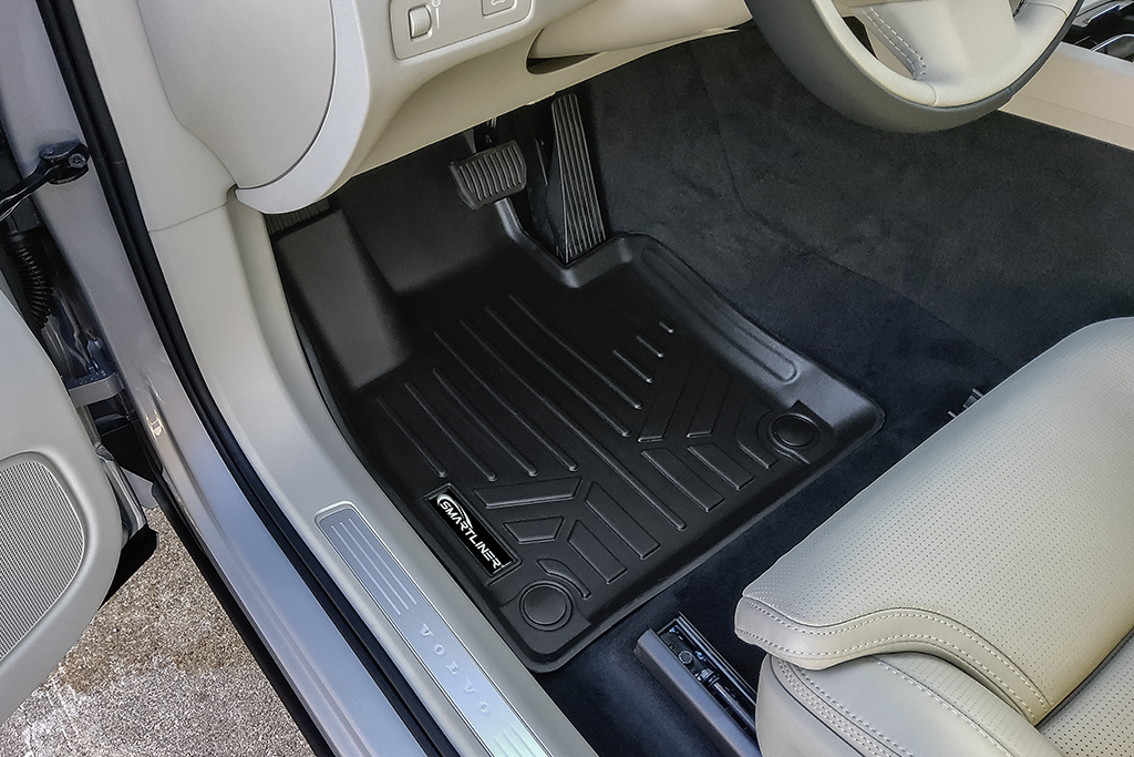 SA0604-B0604-N1 2 Rows Custom Fit Floor Liners for 2018-2025 Volvo XC60