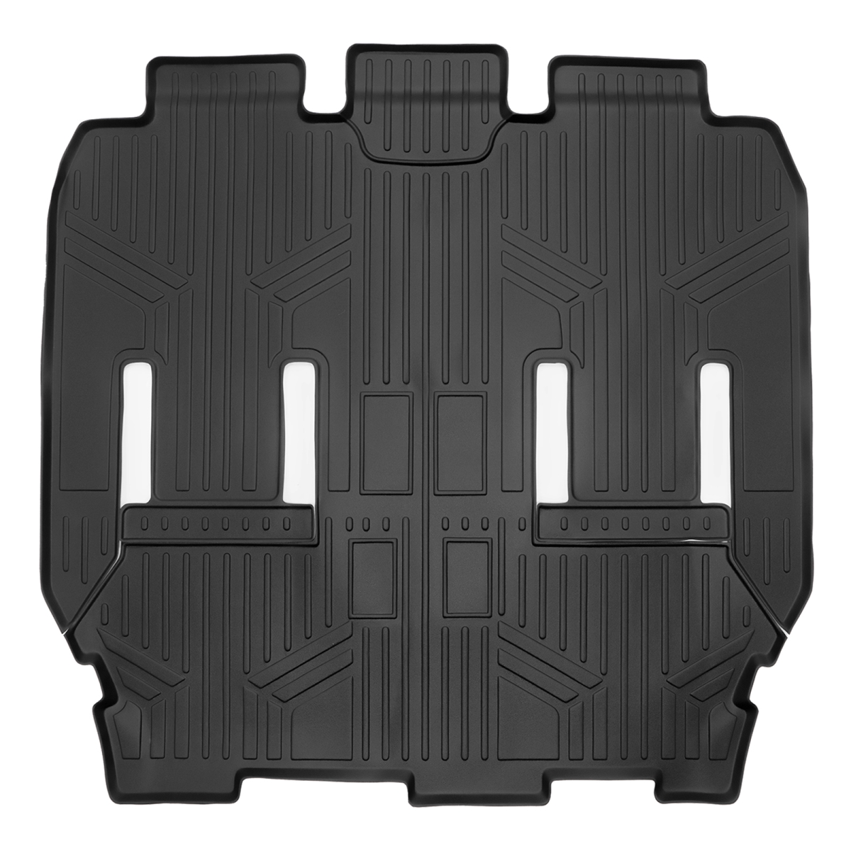 SB0291-N2 2 Rows Custom Fit Floor Liners for 2020-2021 Chrysler Voyager