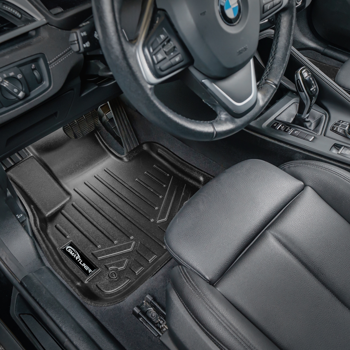 SA0481-B0481-N1 2 Rows Custom Fit Floor Liners for 2016-2022 BMW X1 & 28i