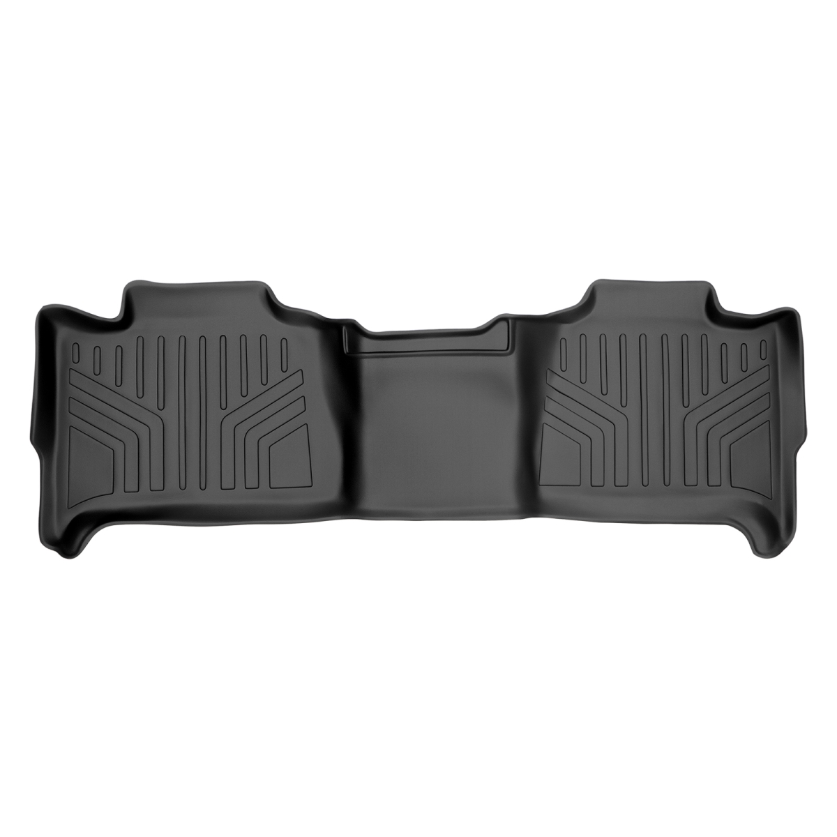 SB0015-N4 2nd Row Custom Fit Floor Liners for 2007-2014 GMC Yukon XL 7 & 8 Passenger