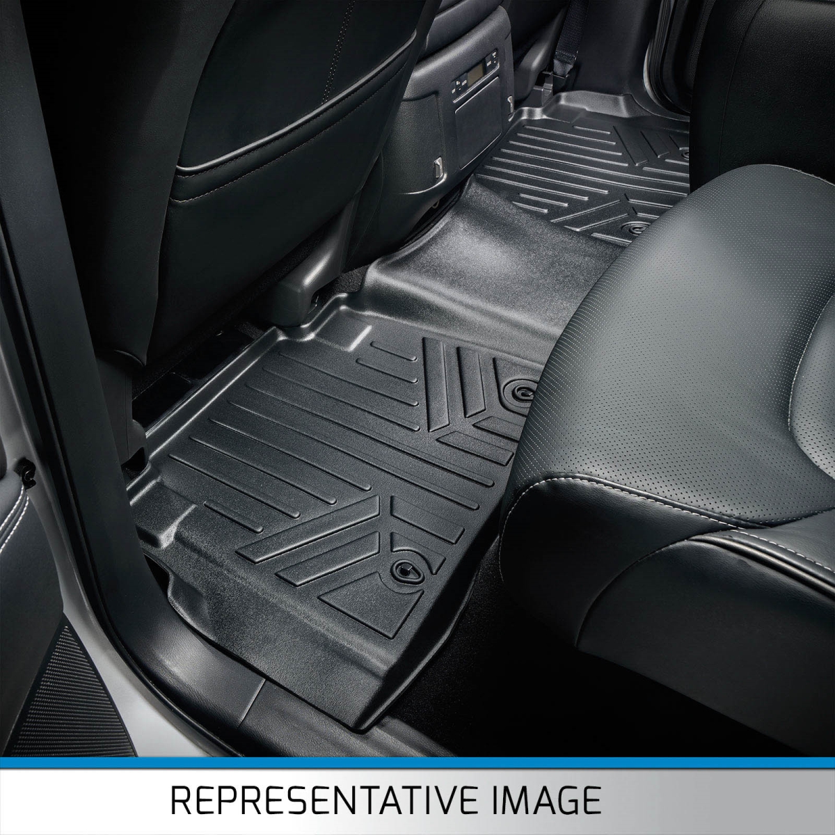 SB0210-N8 2nd Row Custom Fit Floor Liners for 2017-2018 BMW 330i