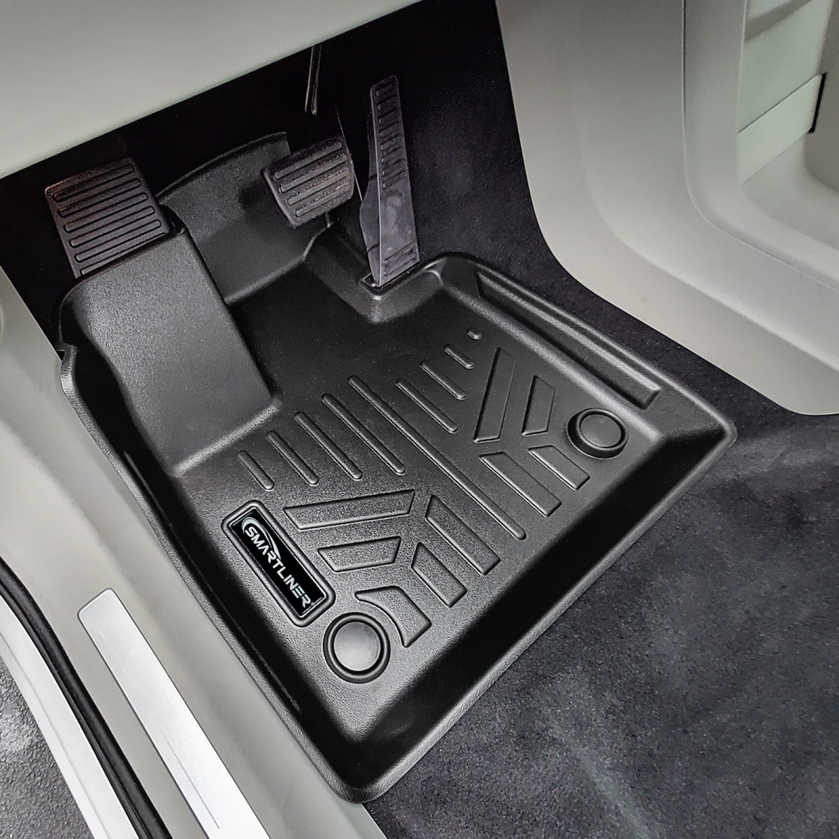 SA0777-B0777-C0777-D0777 4 Rows Custom Fit Floor Liners for 2025 Volvo EX90 7 Passenger