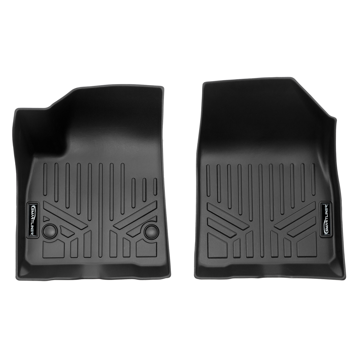 SA0230-N2 1st Row Custom Fit Floor Liners for 2017-2023 GMC Acadia 5, 6 & 7 Passenger