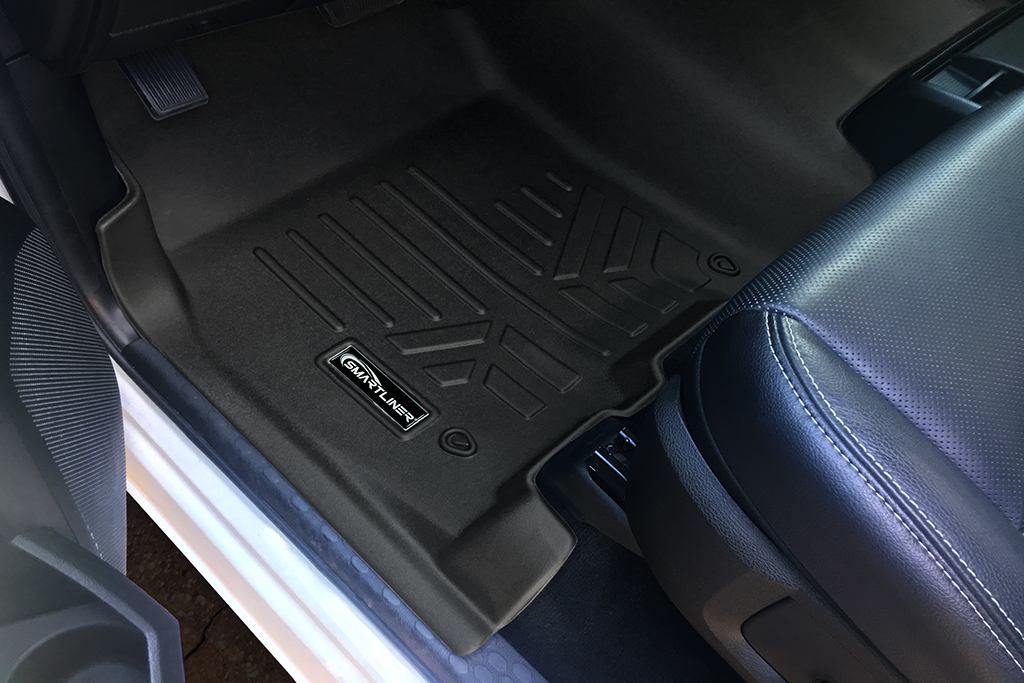 SA0231-B0305-N3 2 Rows Custom Fit Floor Liners for 2013-2018 Ram 3500 Mega Cab