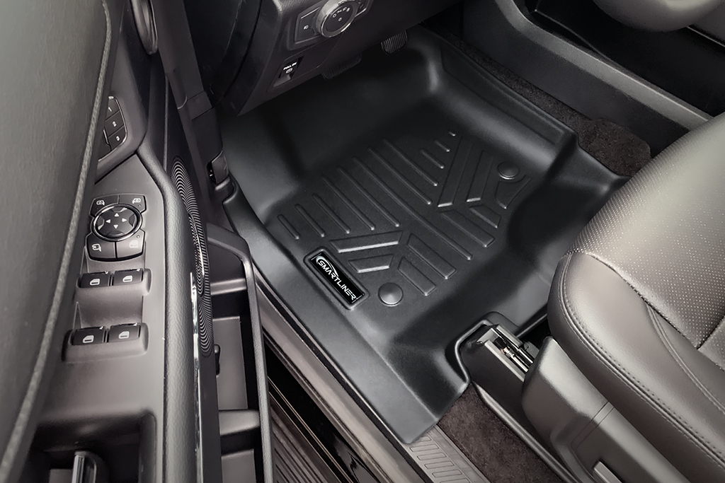SA0350-B0351-E0351-N1 3 Rows Custom Fit Floor Liners for 2018-2024 Lincoln Navigator L 8 Passenger