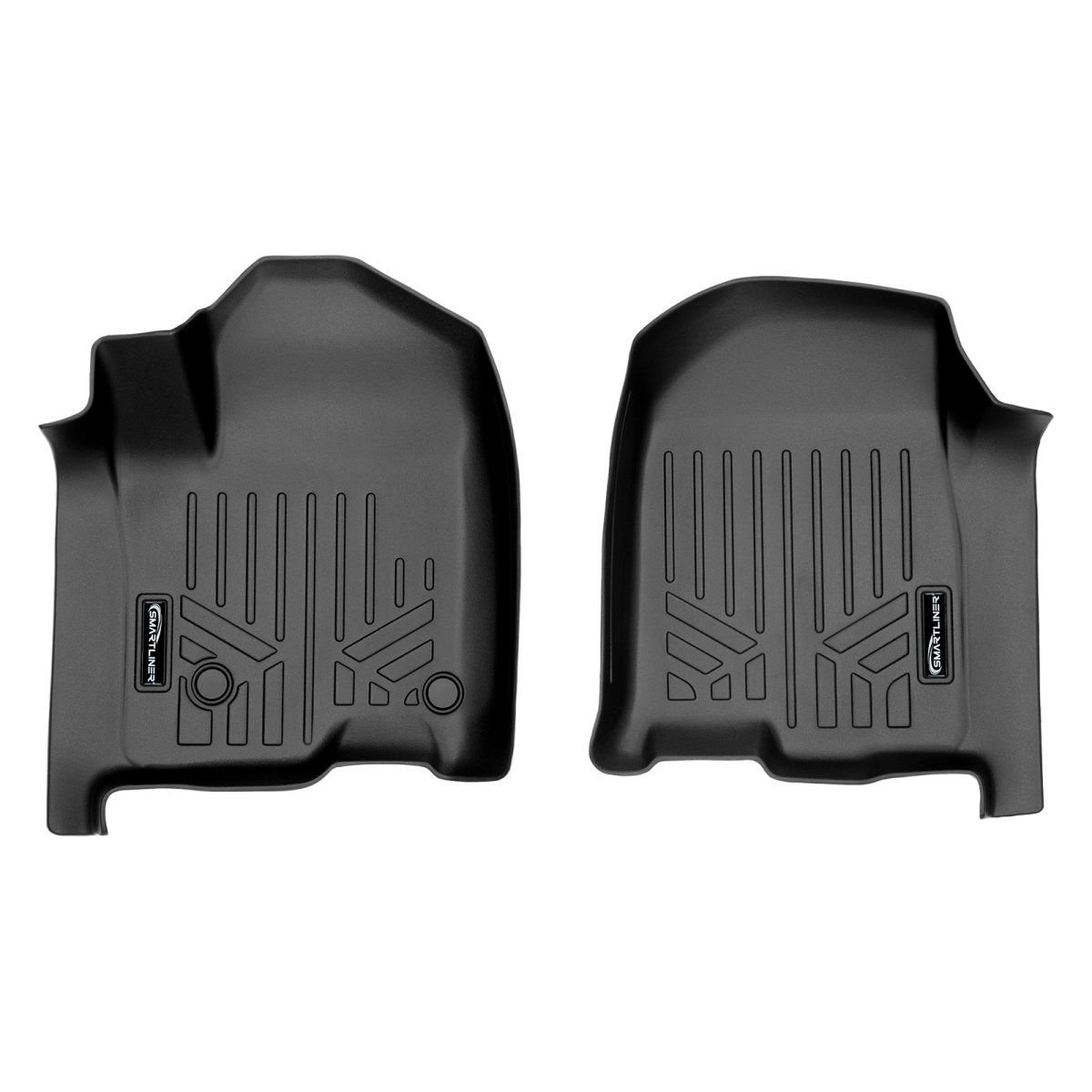 SA0400-N5 1st Row Custom-Fit Floor Liners for 2020-2025 Chevrolet Silverado 2500 HD Double-Cab