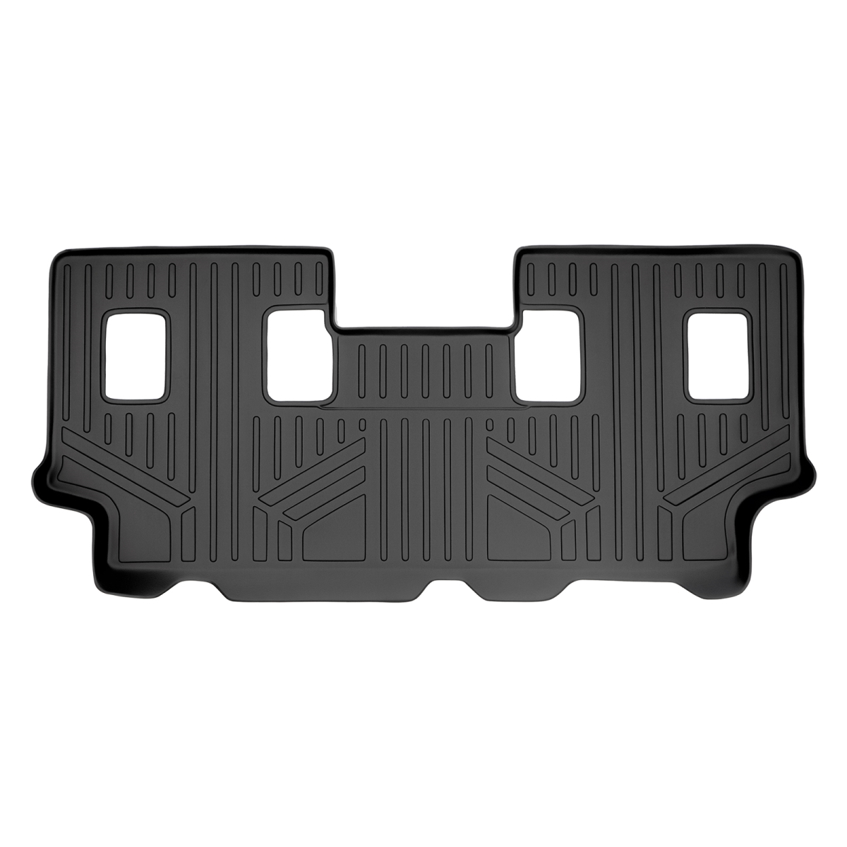 SC0185-N2 3rd Row Custom Fit Floor Liners for 2007-2017 Lincoln Navigator L 7 & 8 Passenger