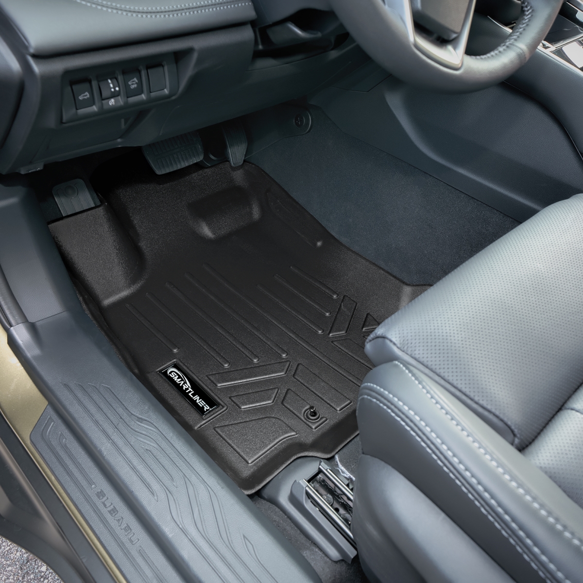 SA0490-B0490-N1 2 Rows Custom Fit Floor Liners for 2020-2025 Subaru Outback