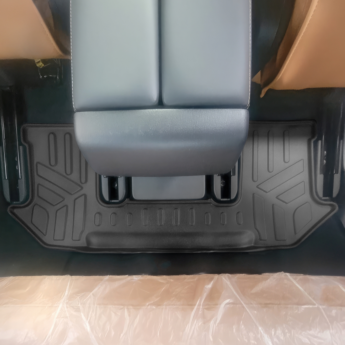 SC0716-N1 3rd Row Custom Fit Floor Liners for 2024-2025 Mazda CX90 PHEV 7 Passenger