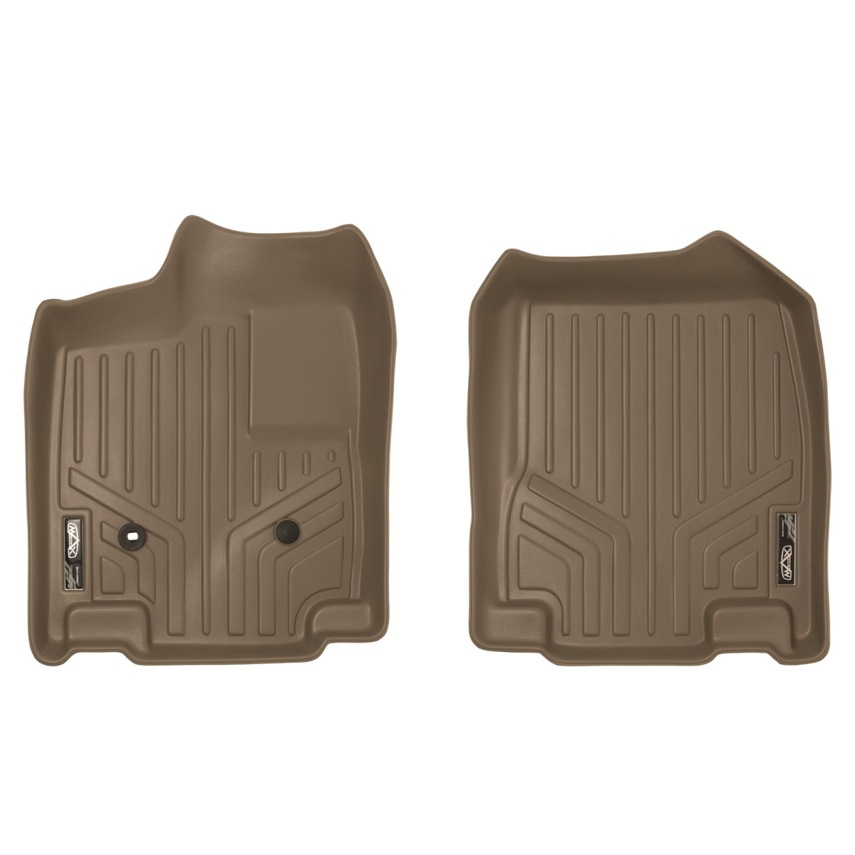 SA1085 Custom Fit 1st Row Floor Mats Liner Set for 2007-2010 Ford Edge, Tan