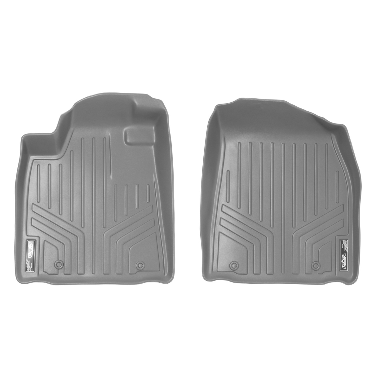 Custom Fit 1st Row Floor Mats Liner Set for 2010-2012 Lexus RX350, Gray