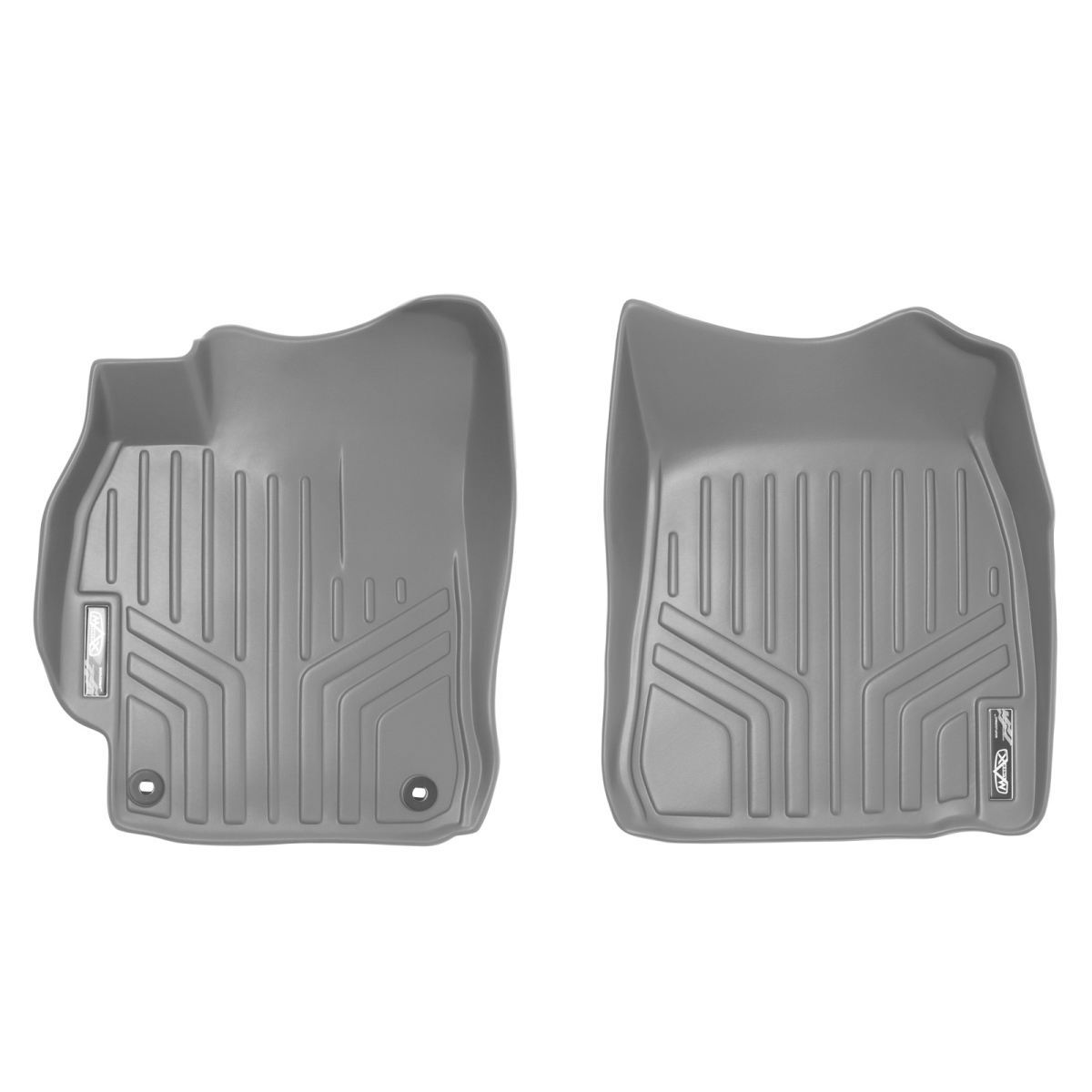 SA2102 Custom Fit Floor Mats 1st Row Liner Set, Grey
