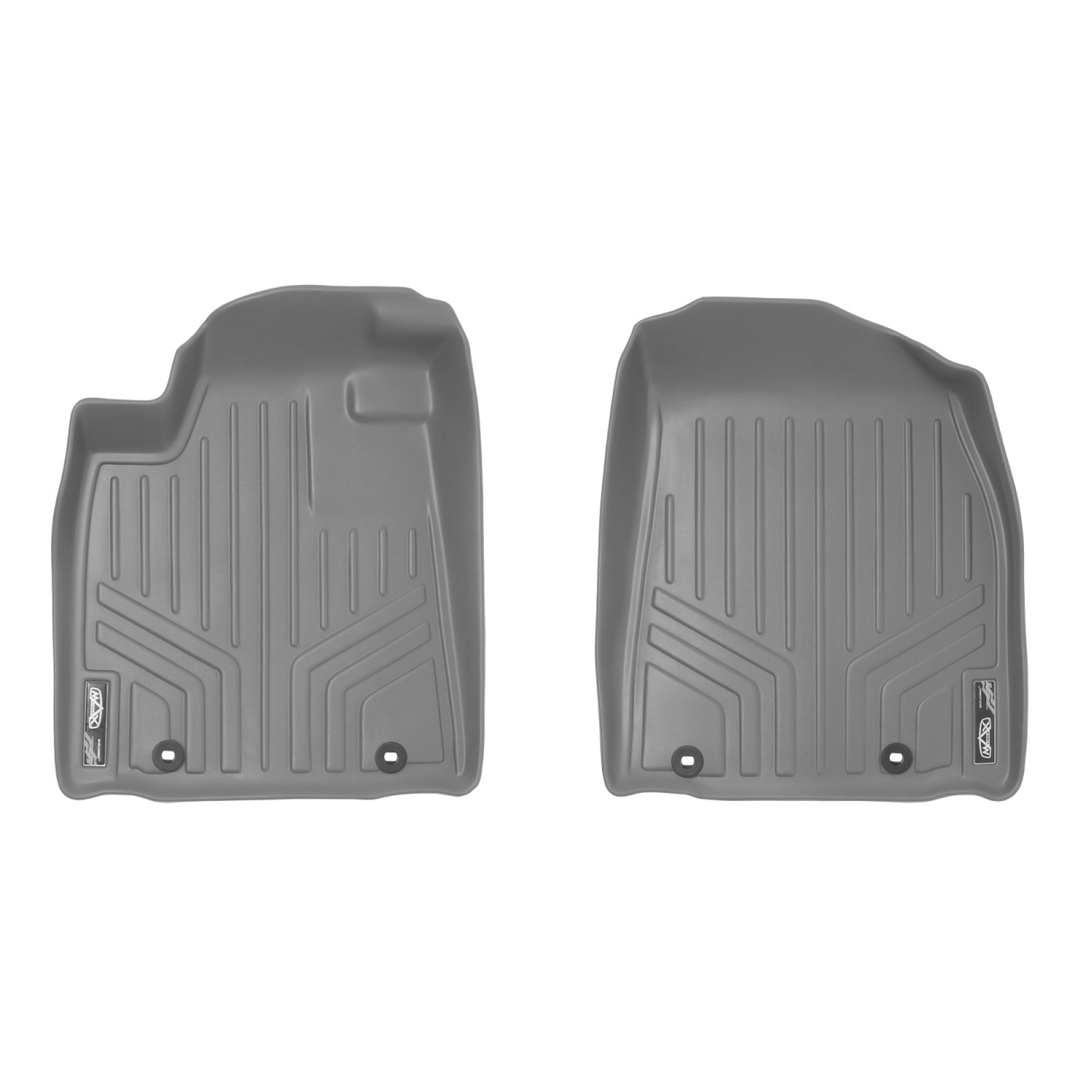 Custom Fit 1st Row Floor Mats Liner Set for 2013-2015 Lexus RX350, Gray