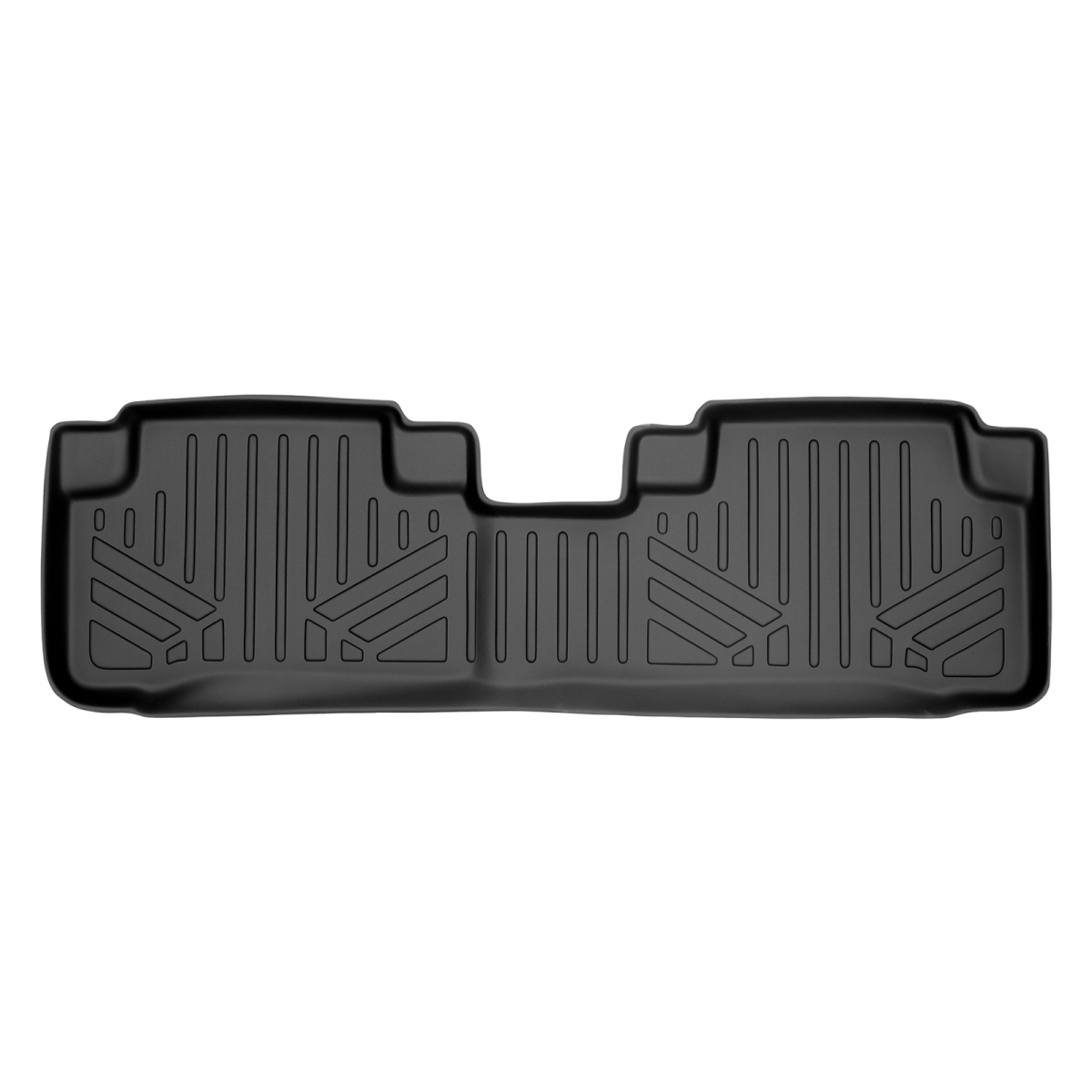 Custom Fit 2nd Row Floor Mats Liner for 2007-2011 Honda CR-V, Black