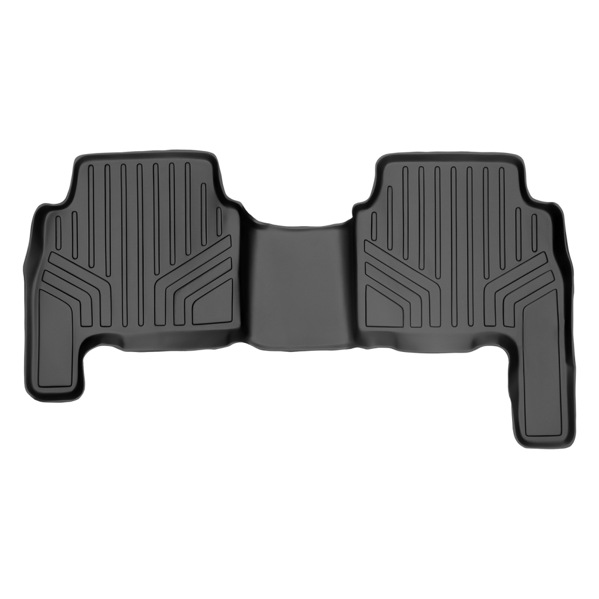 Custom Fit 2nd Row Floor Mats Liner for 2011-2013 Kia Sorento, Black