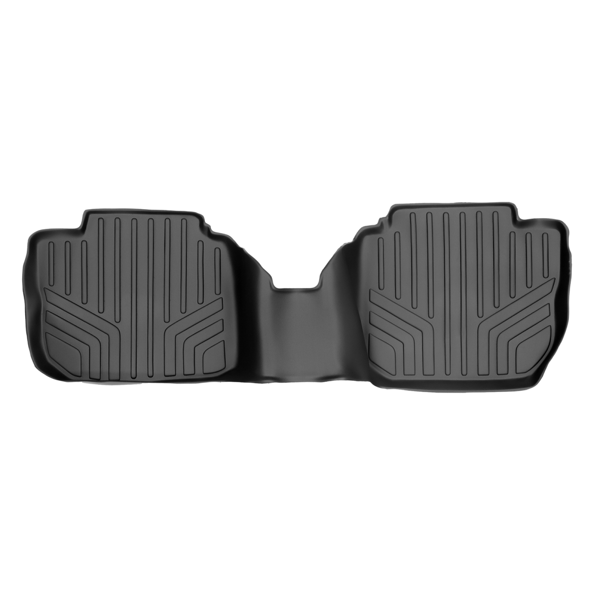 Custom Fit 2nd Row Floor Mats Liner for 2010-2014 Subaru Legacy, Black