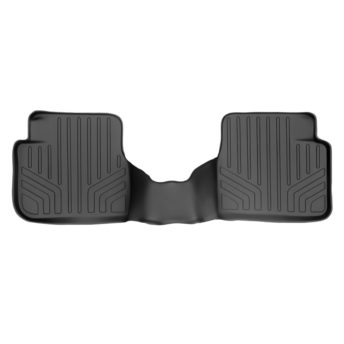 SB0089 Custom Fit Floor Mat with 2nd Row Liner for 2009-2013 Subaru Forester - Black