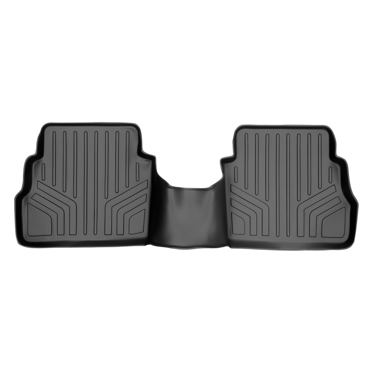 Custom Fit 2nd Row Floor Mats Liner for 2013-2016 Mazda CX-5, Black