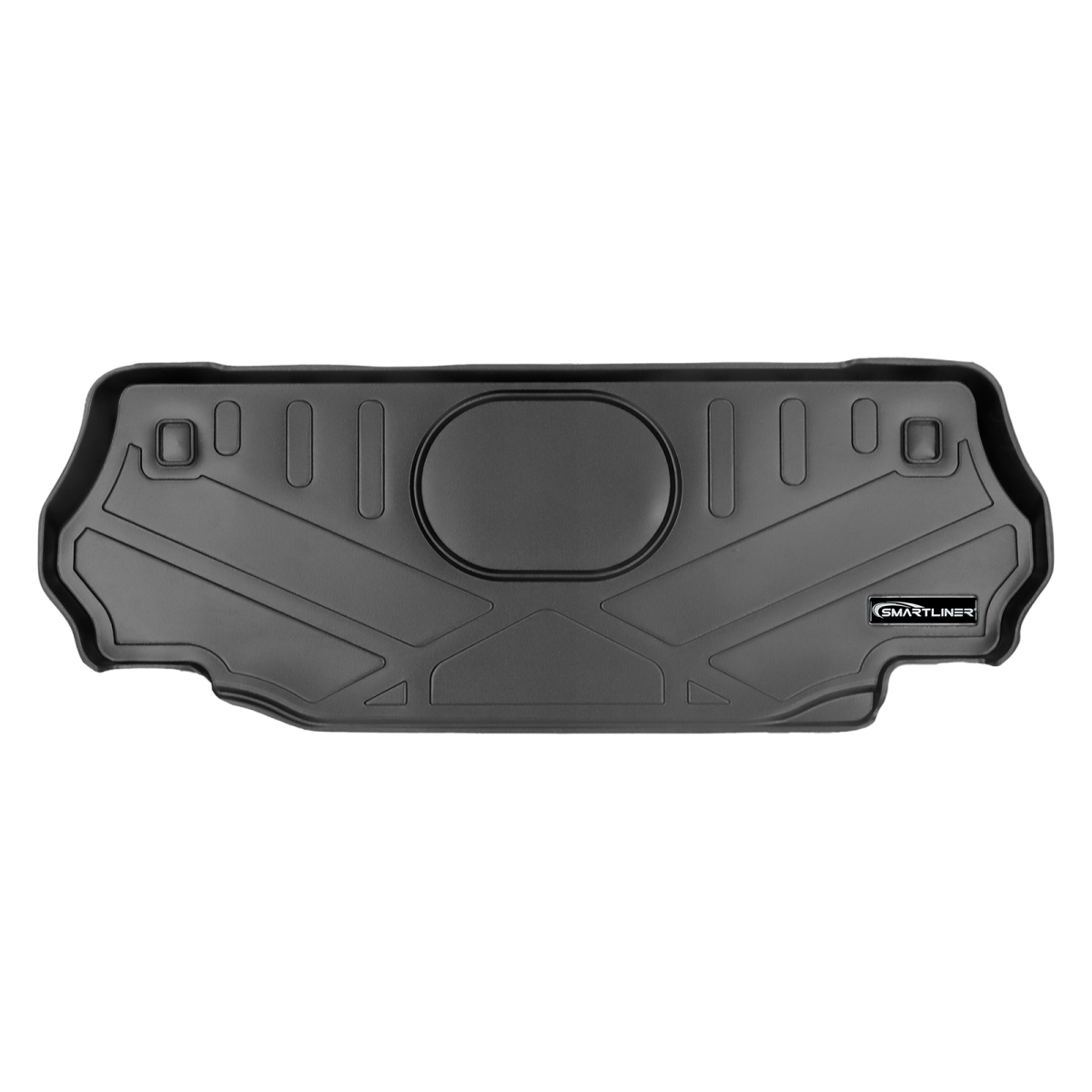 SD0236 All Weather Trunk Floor Mat & Cargo Liner - 2 Door Models Only for 2011-2018 Jeep Wrangler, Black