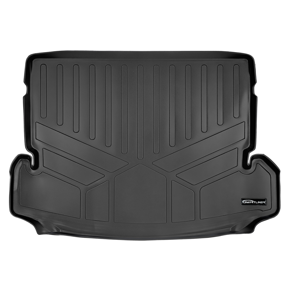 SD0237 Trunk Floor Mat & Cargo Liner with 3rd Row Seats for 2014-2019 Nissan Rogue, Black