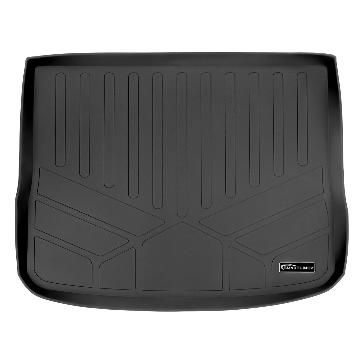 SD0280 All Weather Custom Fit Trunk Floor Mat & Cargo Liner for 2009-2017 Volkswagen Tiguan, Black